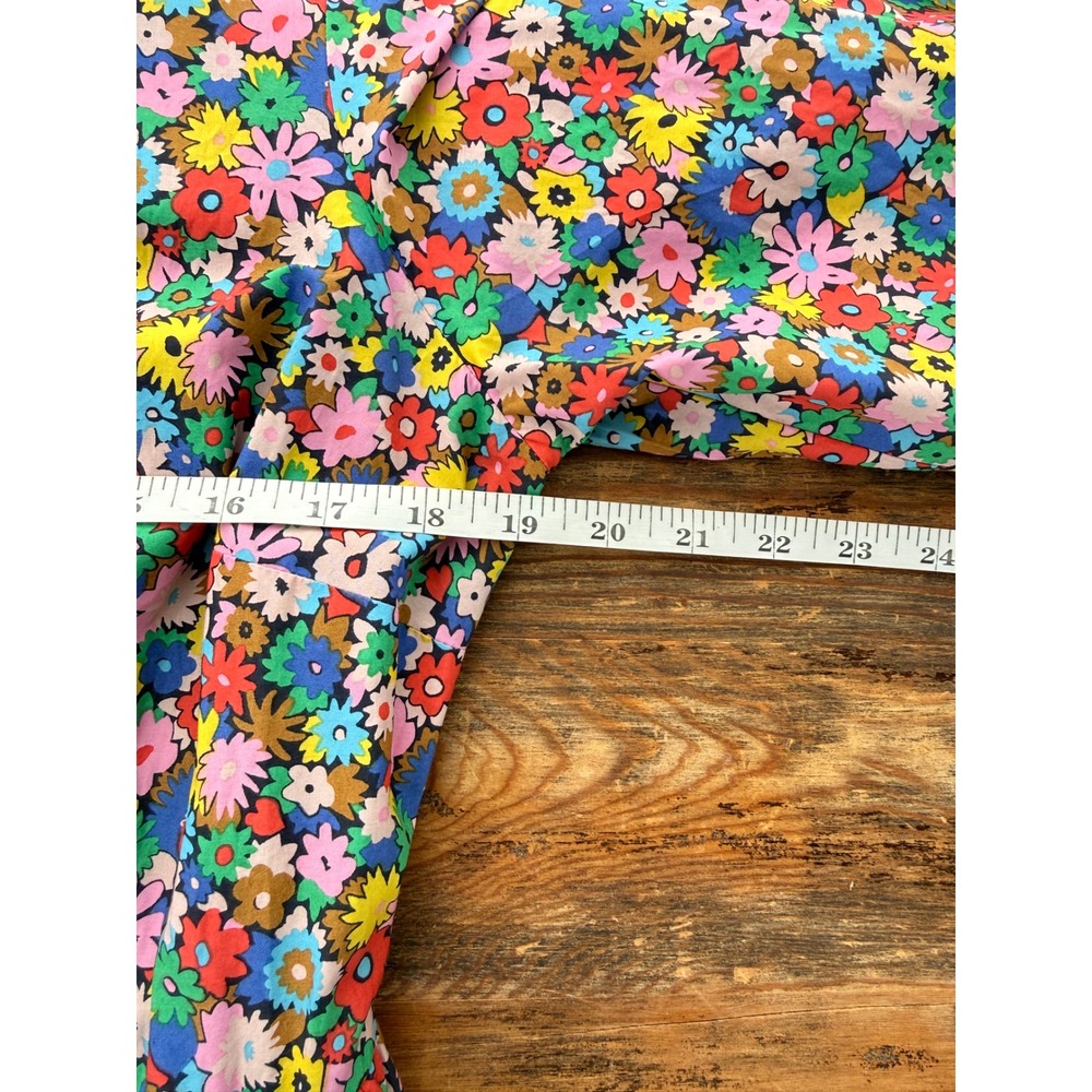 A7 Boden‎ Floral Midi Dress Long Sleeve Tiered Skirt UK14R US10R - Picture 4 of 9